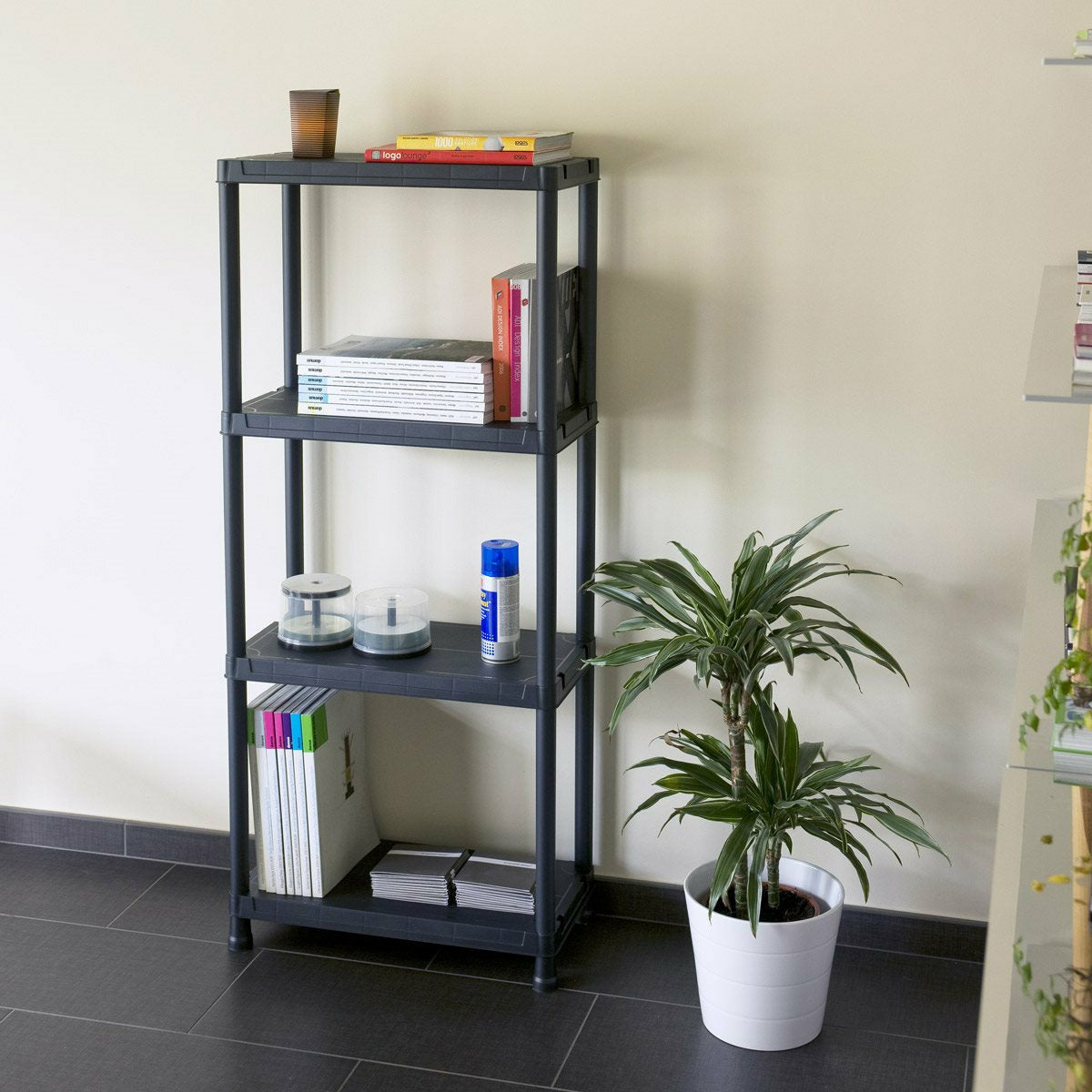 TOOMAX - Scaffale Universal 4 ripiani - h138x60x30 cm